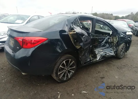 2018 Toyota Corolla Se from USA, damaged, VIN 2T1BURHE8JC111954